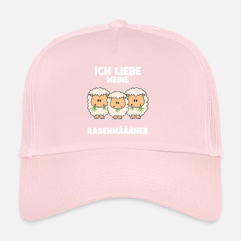 Schafe Schaf Schäfer Hirte Rasenmäher Schafherde Trucker Cap