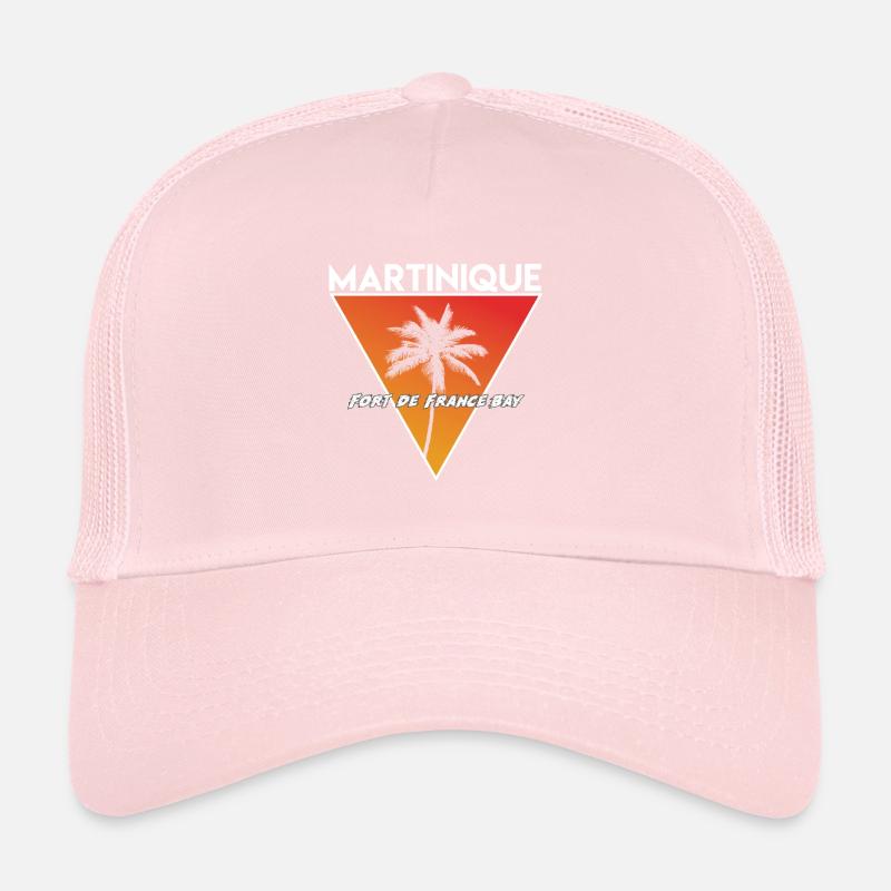 Martinique avec capitale Casquette trucker 
