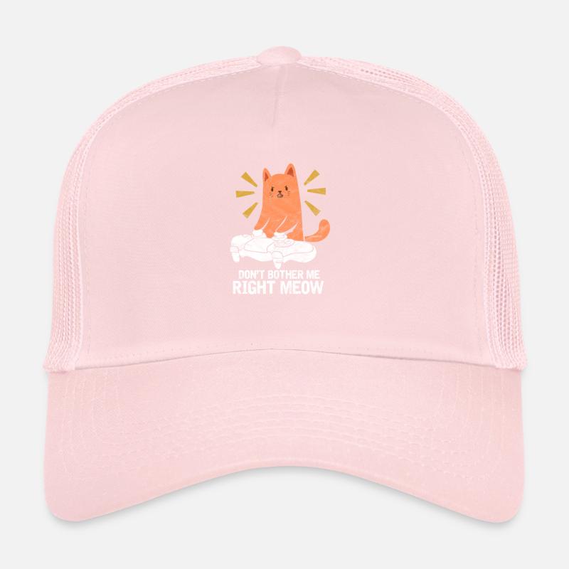 Gamer Cat Trucker Cap