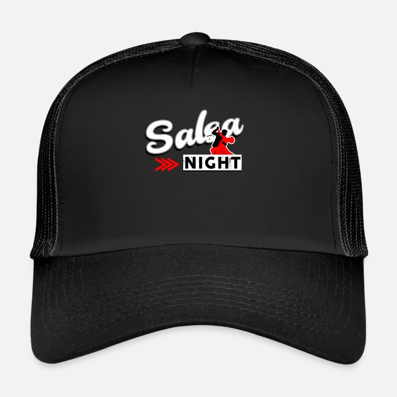 salsa - Casquette trucker  - noir/noir