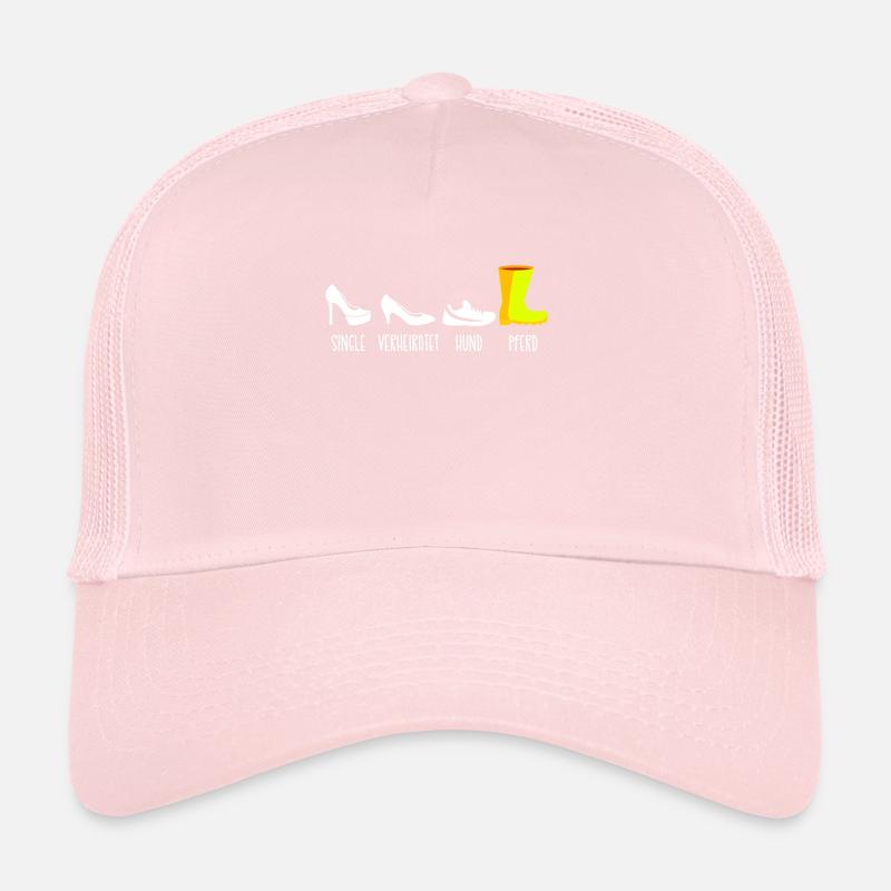 Singel Verheiratet Hund Pferd Trucker Cap