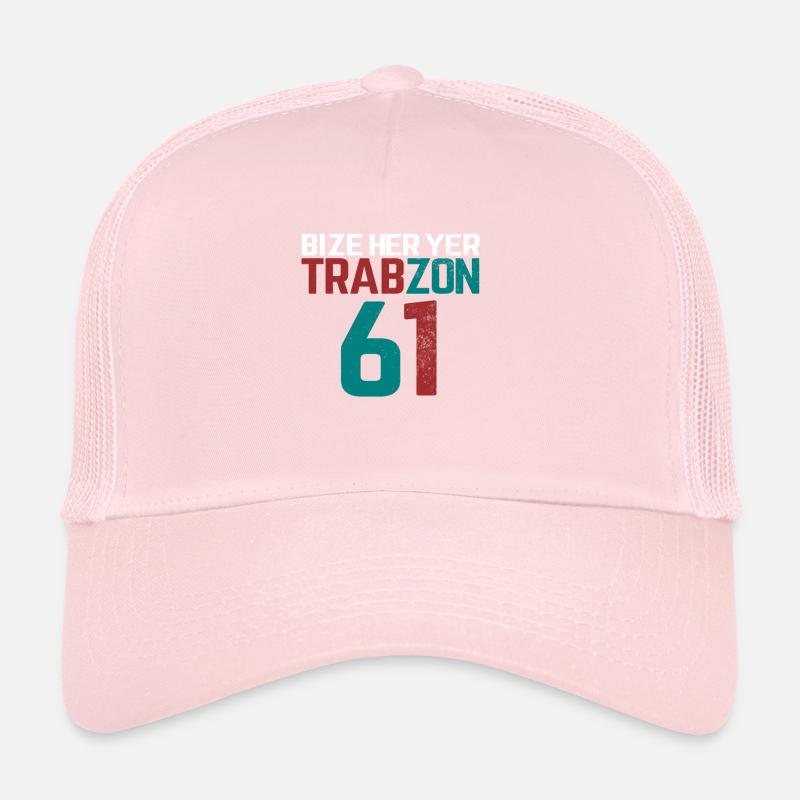 bize son yer trabzon Casquette trucker 