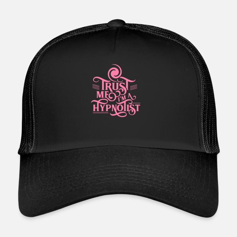 Hypnotiseur d'équipe Hypnose Hypnotiser Hypnotique Casquette trucker 