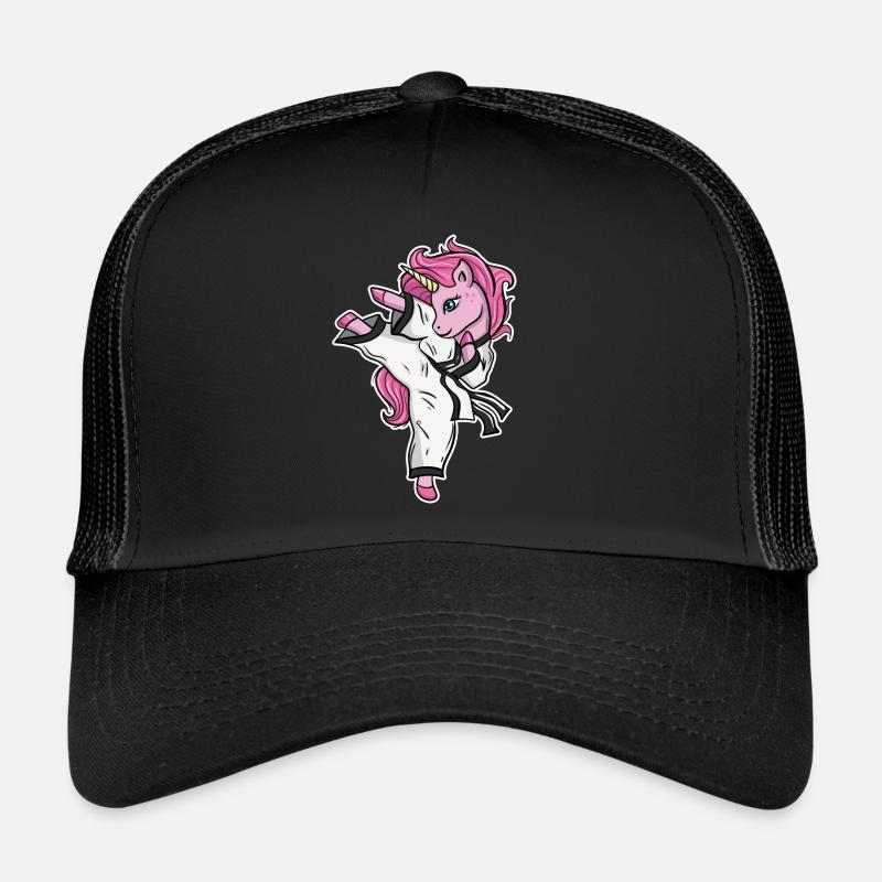 Jiu Jitsu Karate Einhorn Trucker Cap