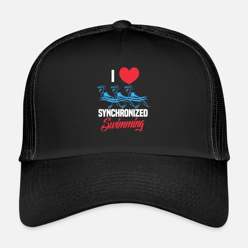 Nage synchronisée Casquette trucker 