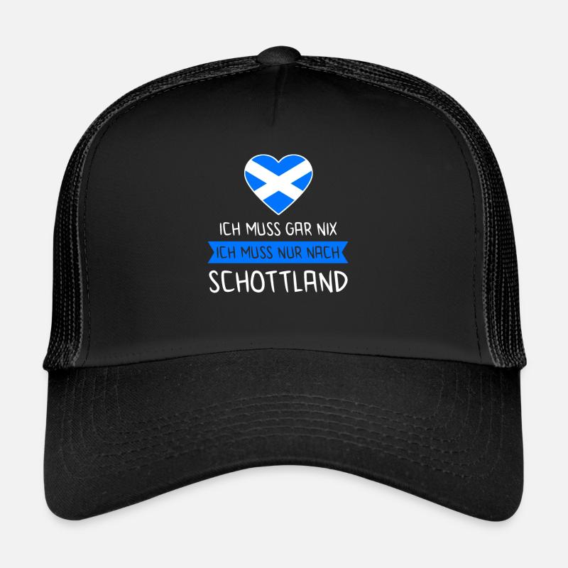 Schottland Schotte Schotten Geschenk Trucker Cap