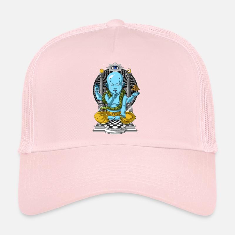 Shiva Psychedelic Meditation Casquette trucker 