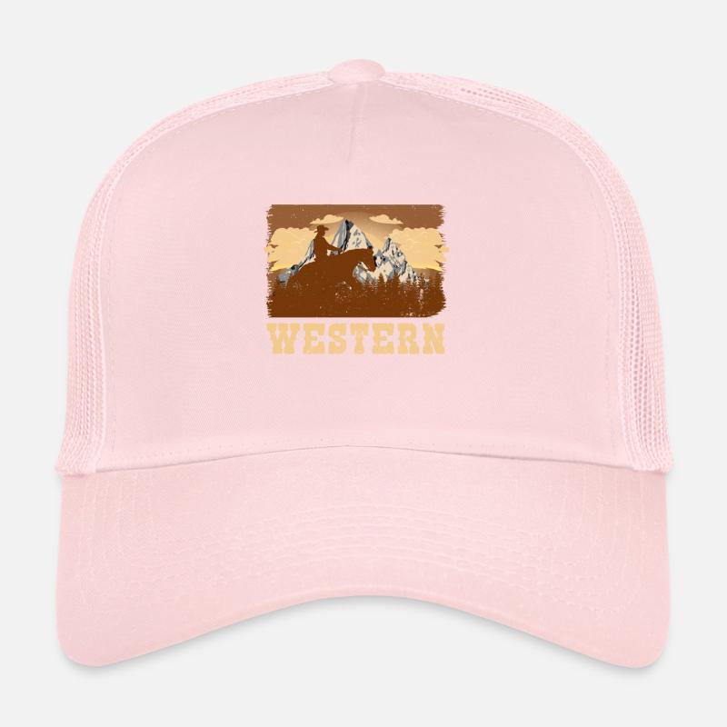 Western riding Trucker Cap