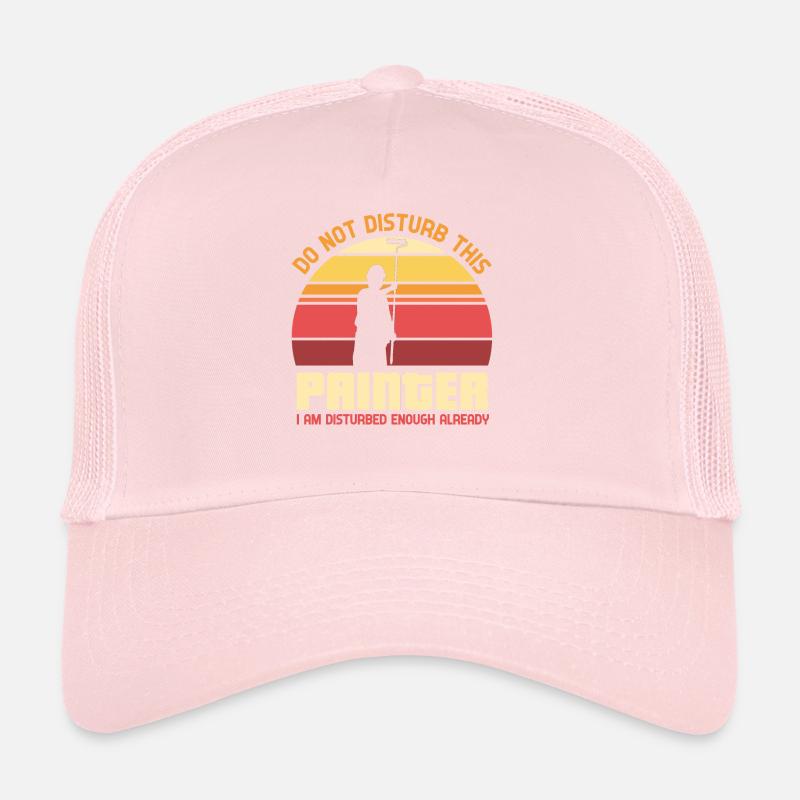 Do not disturb this painter - painter Trucker Cap