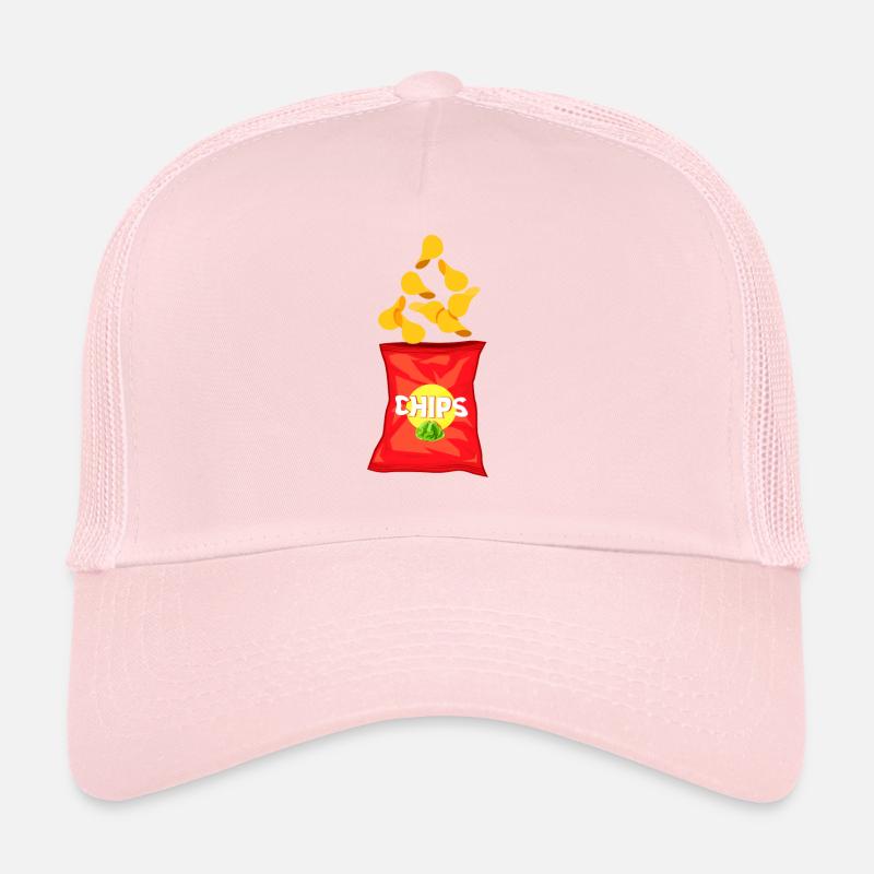 Chips de pommes de terre le jour du match Casquette trucker 