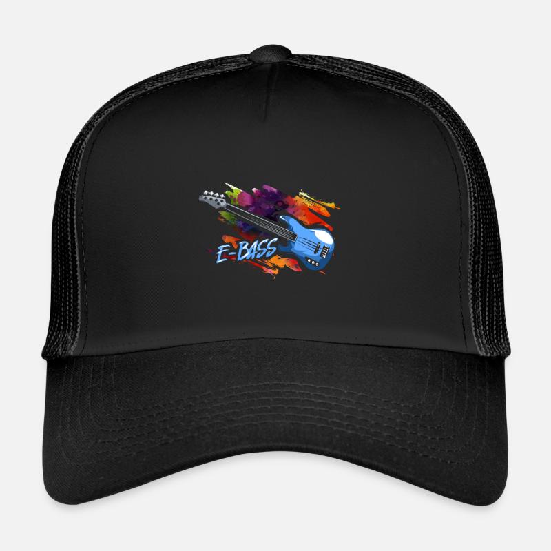 Basse électrique Casquette trucker 