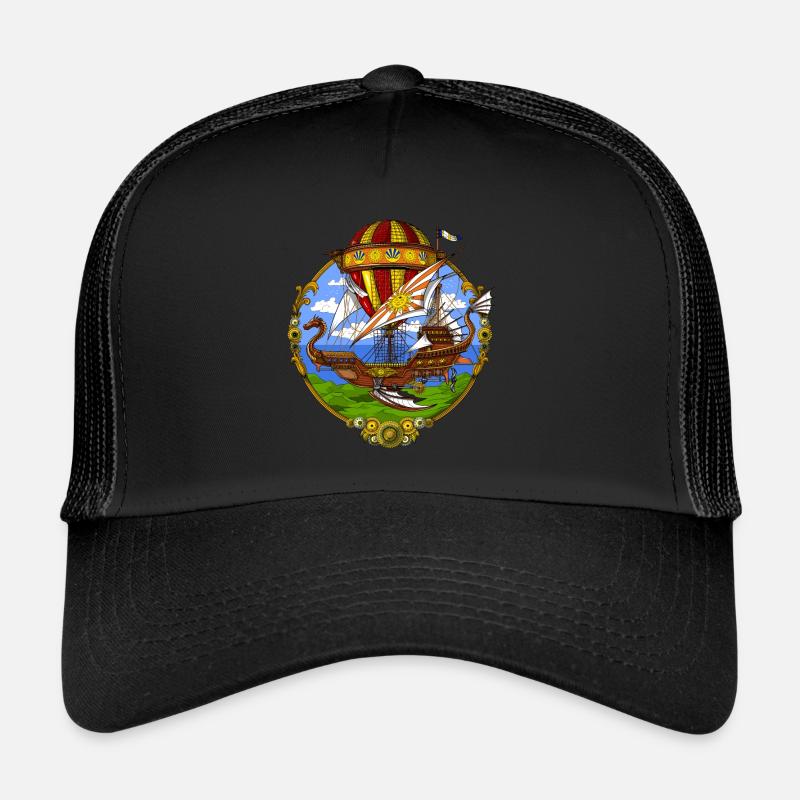 Ballon à air Steampunk Casquette trucker 
