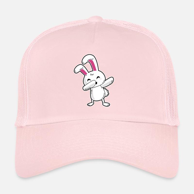 Dabbing bunny Trucker Cap