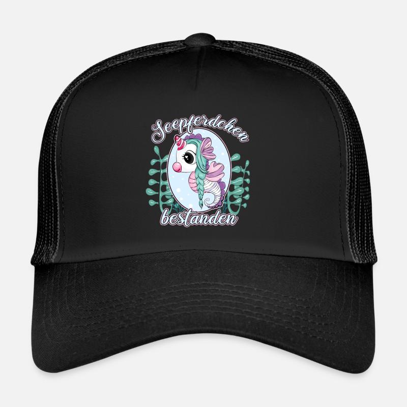 Seepferdchen Bestanden Frühschwimmer Trucker Cap