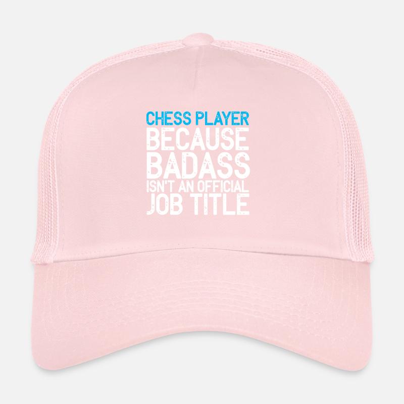 Jeu d'échecs Jeu d'échecs Échiquier Checkerboard Checkmate Casquette trucker 