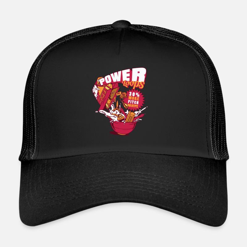 FPV Racing und Freestyle - Trucker Cap - Schwarz/Schwarz