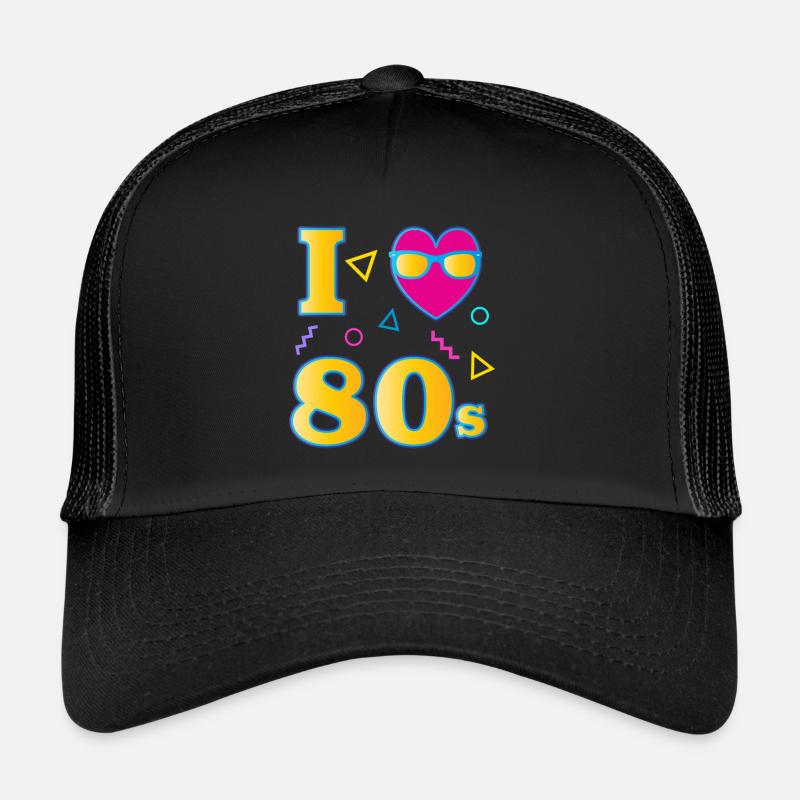 J'aime les années 80 - 80 Casquette trucker 