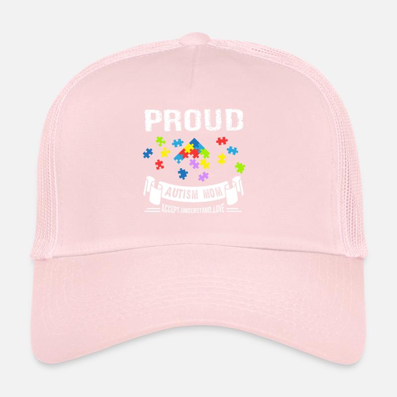 Autismusbewusstsein Stolze Autismusmutter Trucker Cap