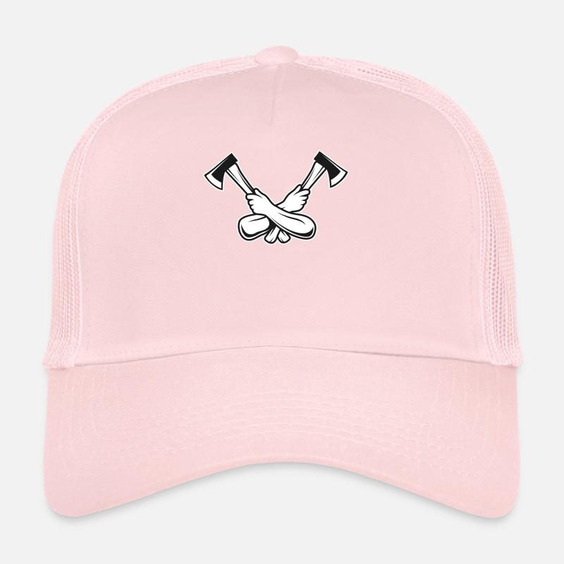 Ich und mein Holz hacken Axt Axtwurf Trucker Cap