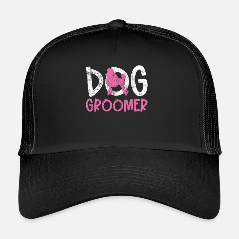 Salon de coiffure pour chien Casquette trucker 