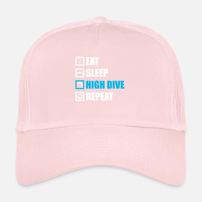 Diving Skydiving Diving Gift Trucker Cap