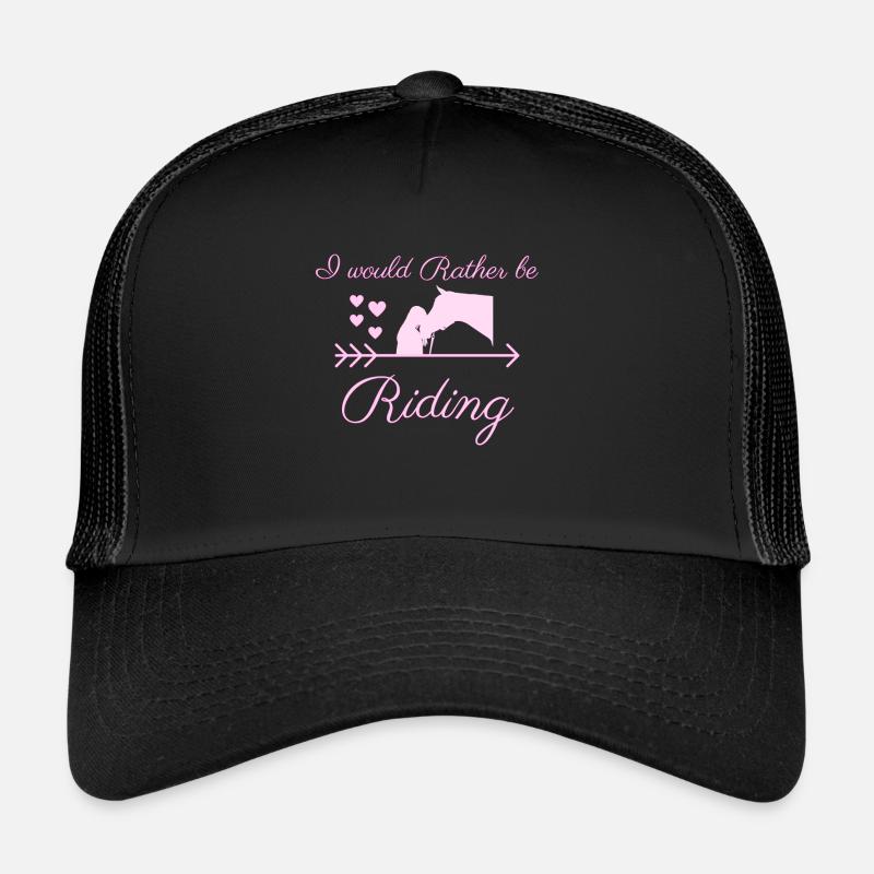 i would rather be riding Trucker Cap