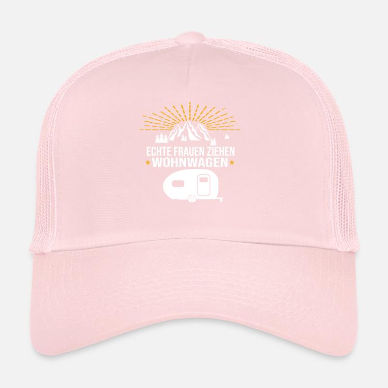 Real women pull caravans Trucker Cap
