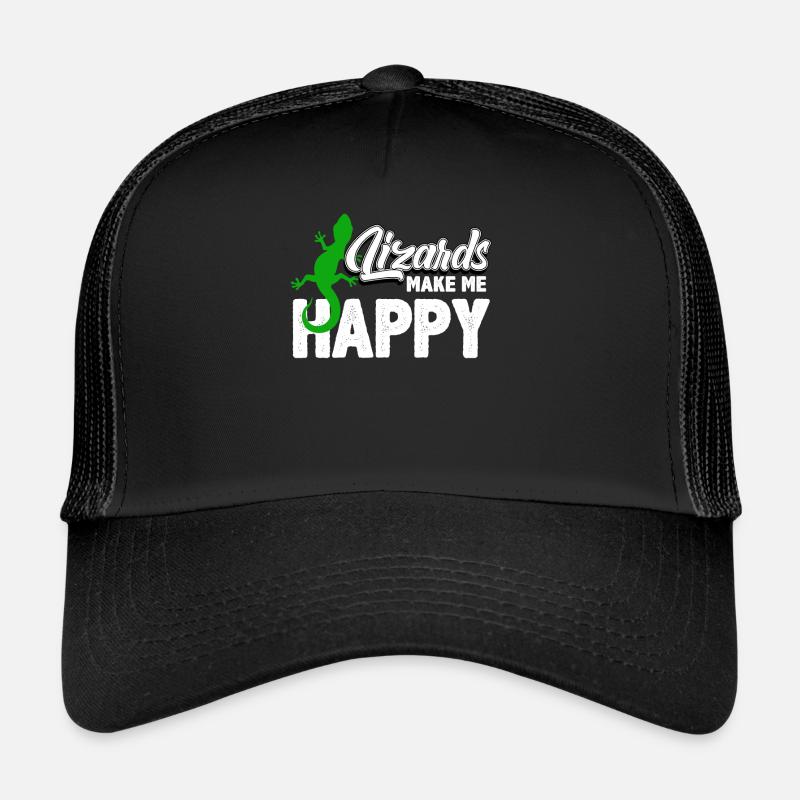 Lézard gecko Casquette trucker 