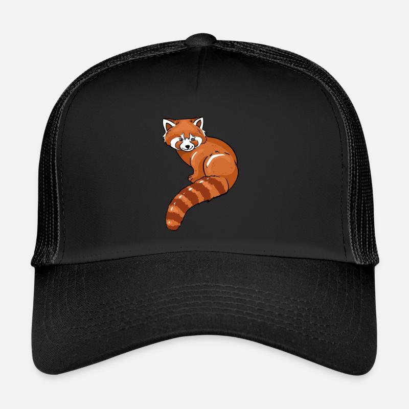 Red Panda Trucker Cap