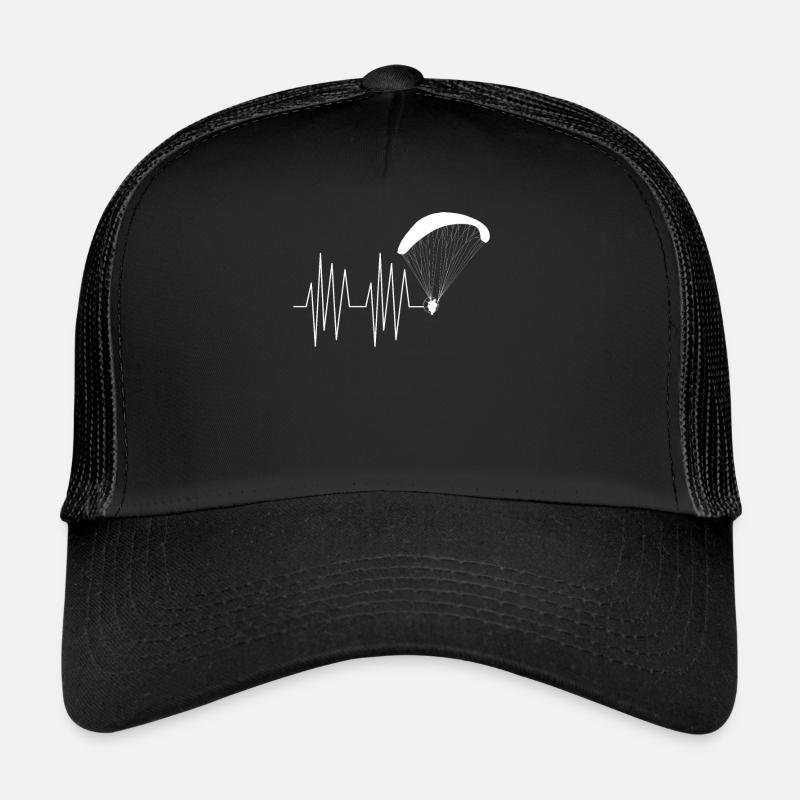 Paramoteur de fréquence cardiaque Casquette trucker 