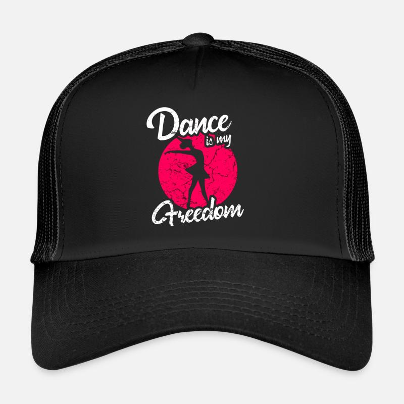 Tanzen Ballett - Trucker Cap - Schwarz/Schwarz