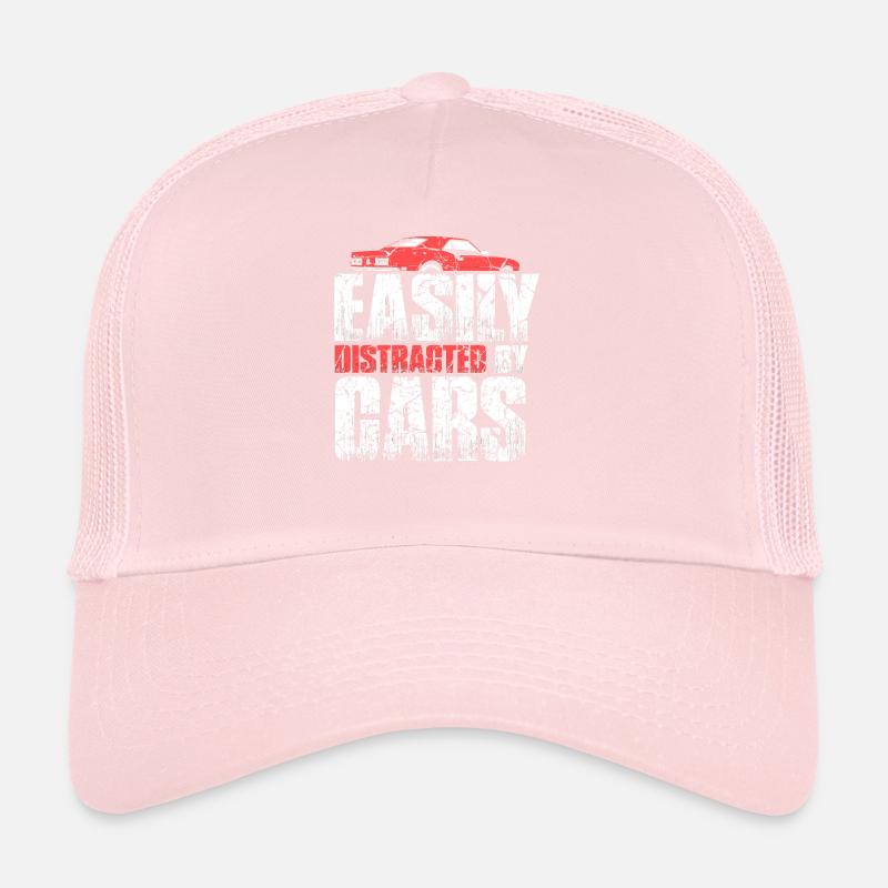 Distrait facilement des voitures Casquette trucker 