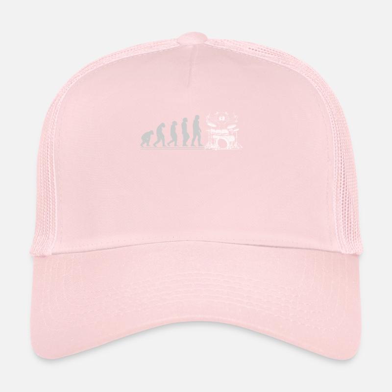 Evolution Schlagzeug Unterricht Drummer set Musik Trucker Cap