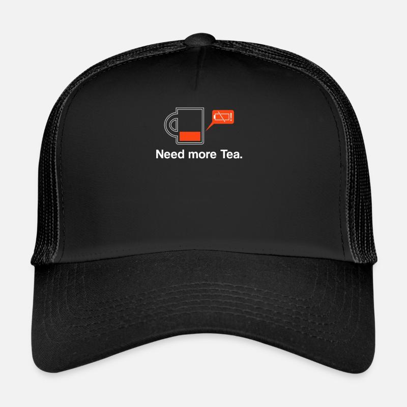 Niedrige Batterie braucht mehr Tee Trucker Cap