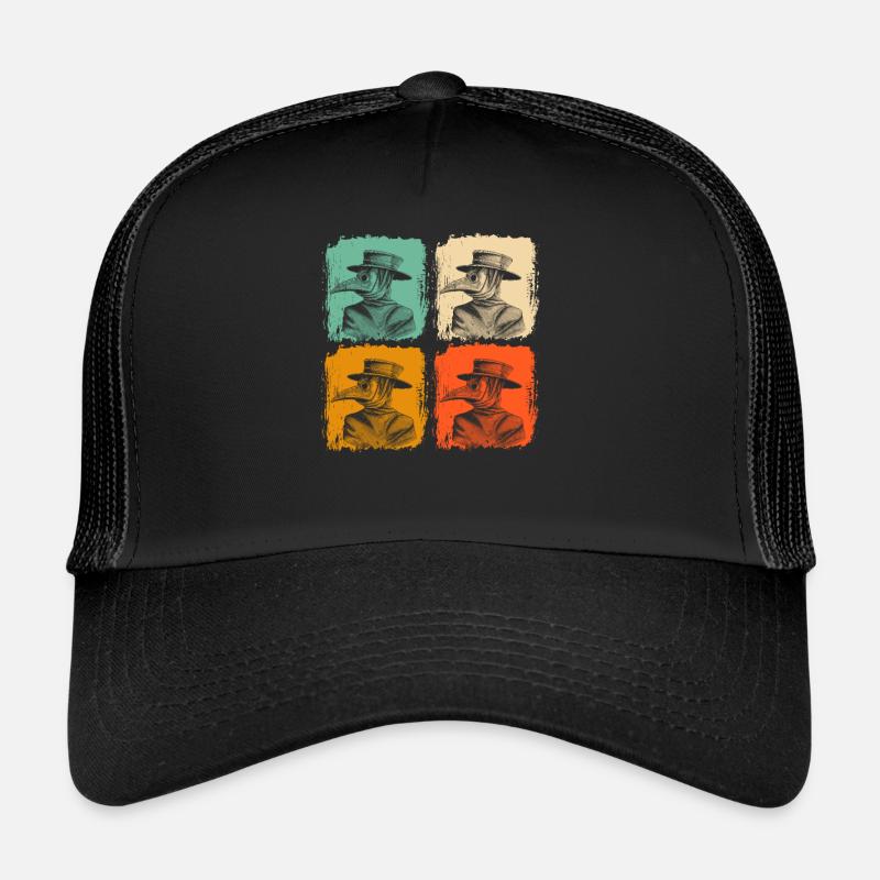 Pestdoktor Retro PopArt cadeau Casquette trucker 