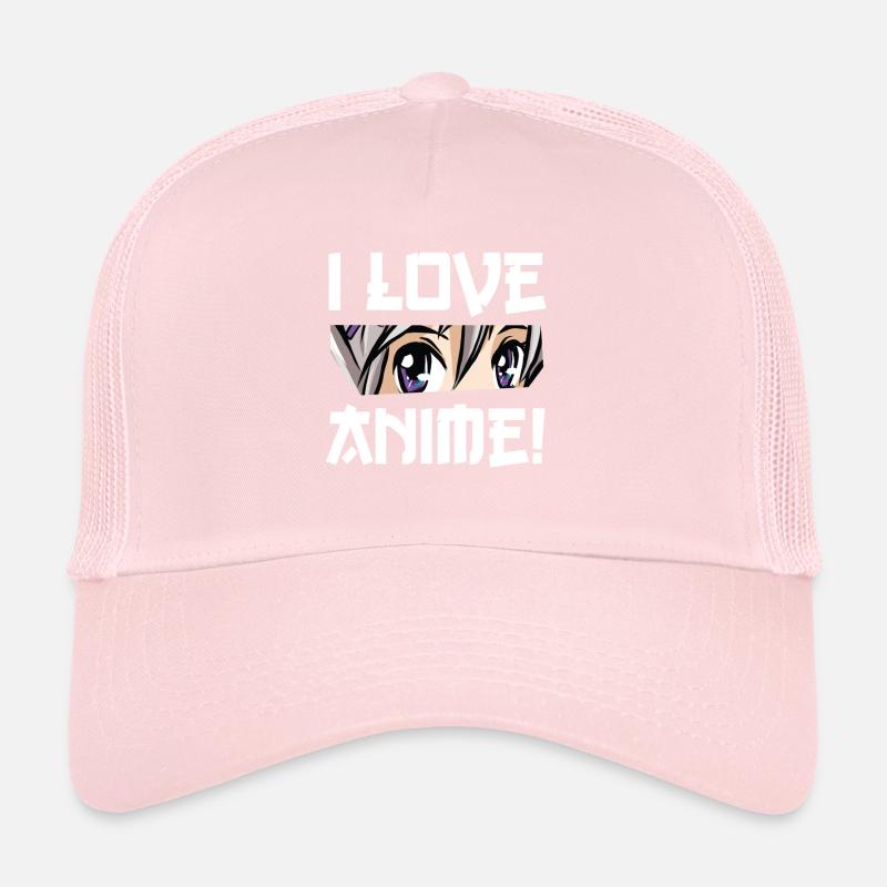 J'aime les animés Casquette trucker 