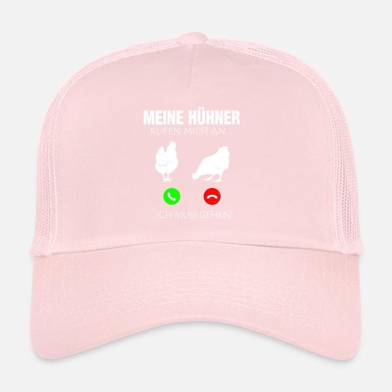 Hühner Huhn Bauernhof Hahn Bauer Ei Hühnerstall Trucker Cap