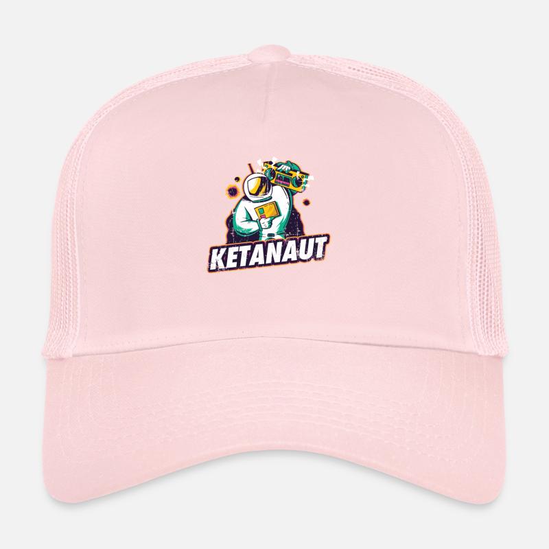 Keta dance astronaut techno underground Casquette trucker 