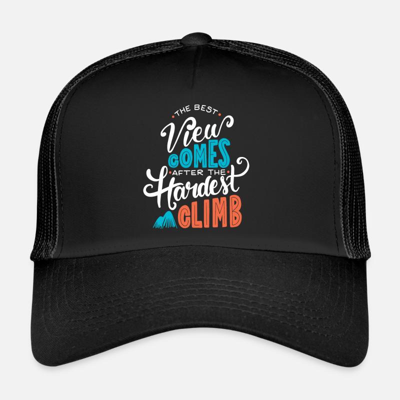 Love Mountain Climb Trucker Cap