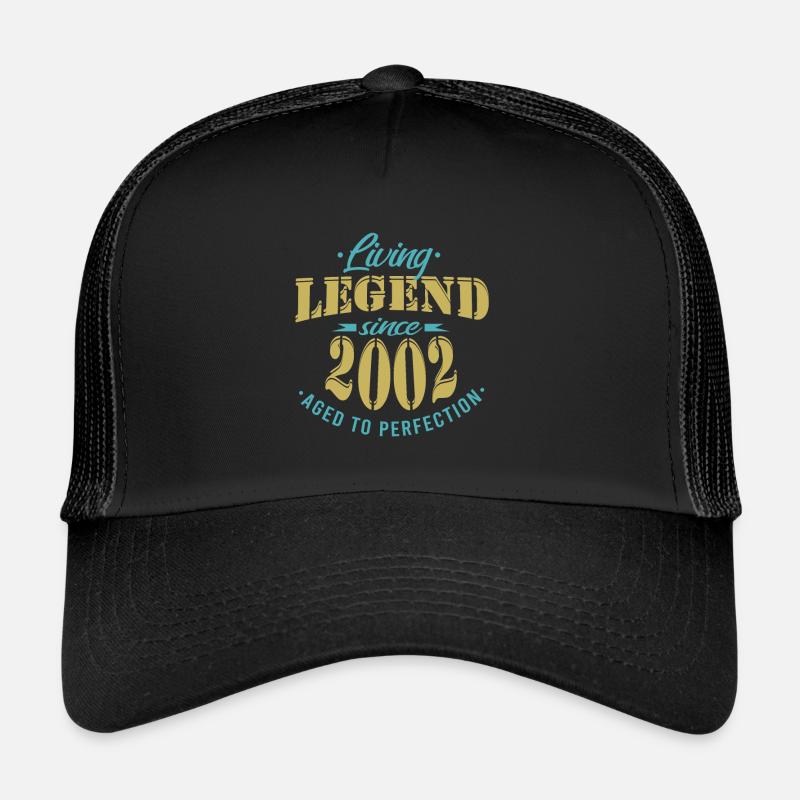 Geburtstag 2002 Lebende Legende Trucker Cap
