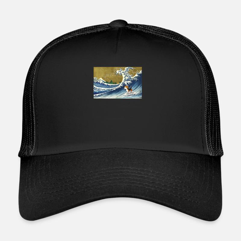 Beagle - Trucker Cap - Schwarz/Schwarz