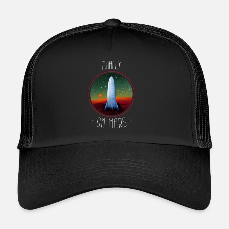 FINALLY ON MARS Trucker Cap
