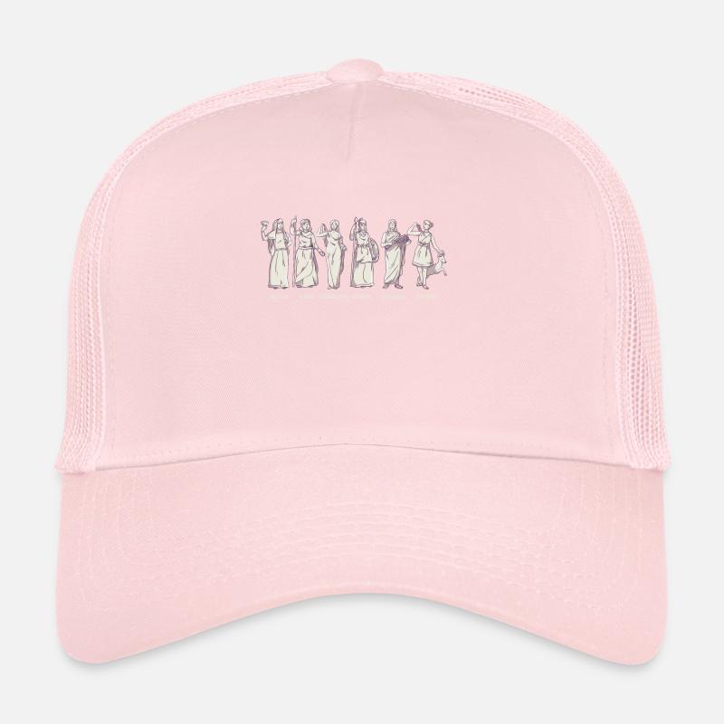 Grèce Athènes GODDESSES GRECQUES Vacances Casquette trucker 