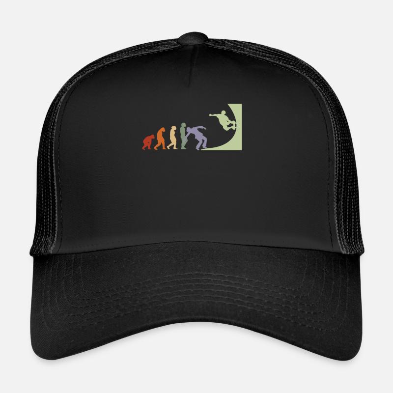 Evolution Skate skate skate skate halfpipe Casquette trucker 