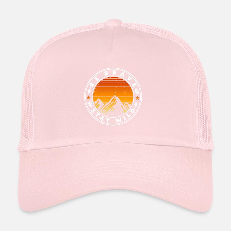 Stay brave wild Trucker Cap