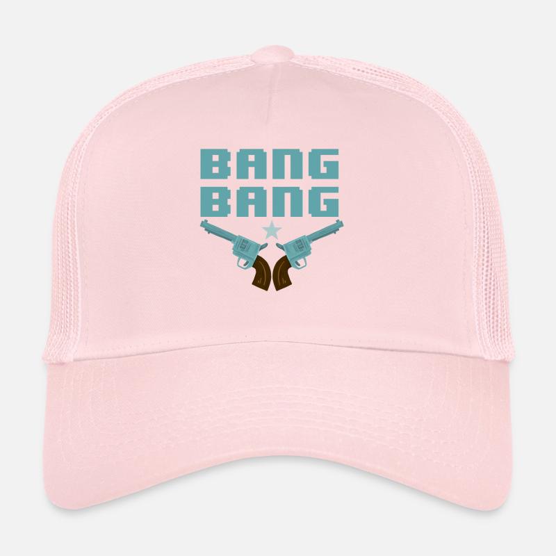 Revolver à percussion Casquette trucker 