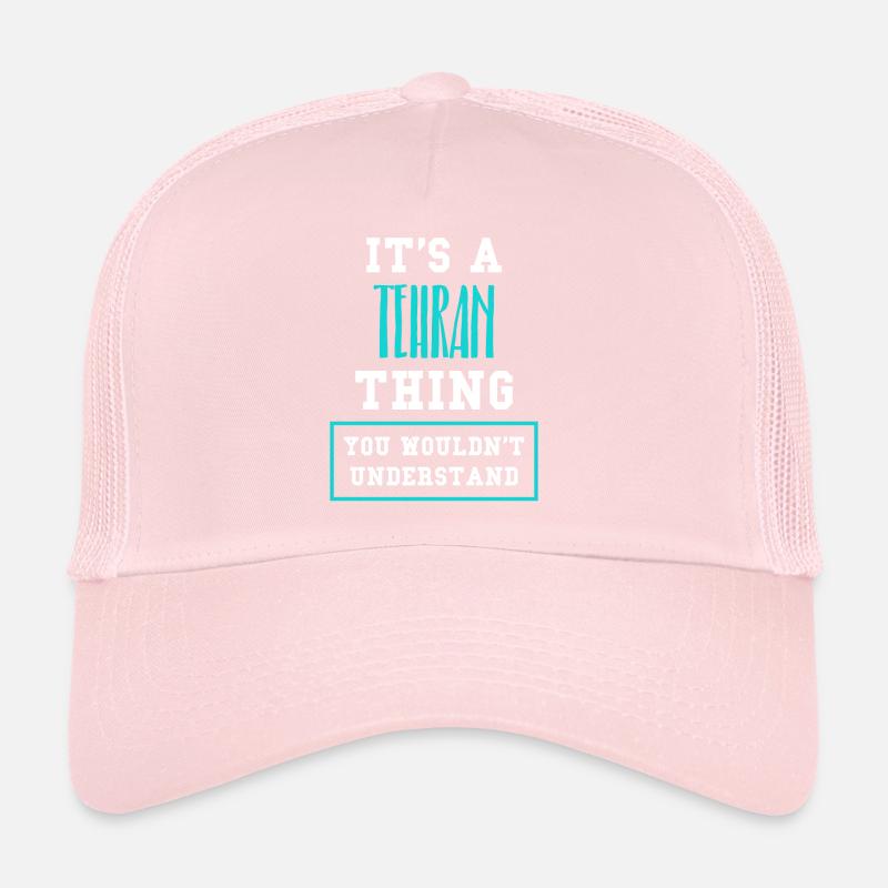Teheran Tehran Iran Geschenk Trucker Cap