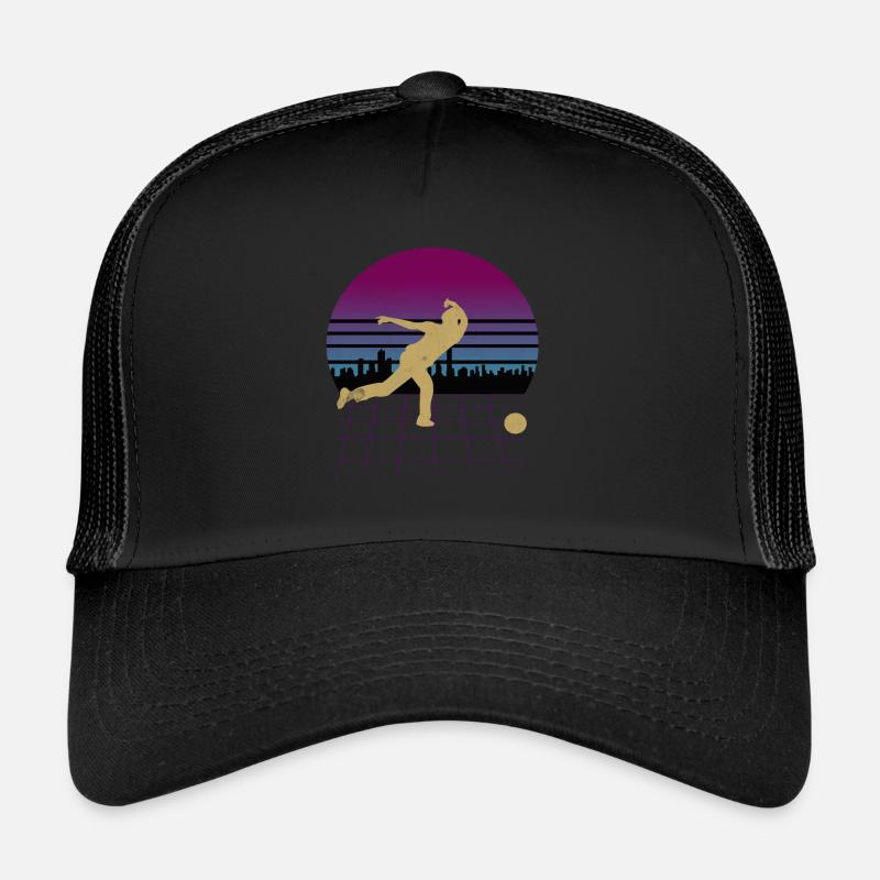 Petanque Boccia Boule - Trucker Cap - Schwarz/Schwarz