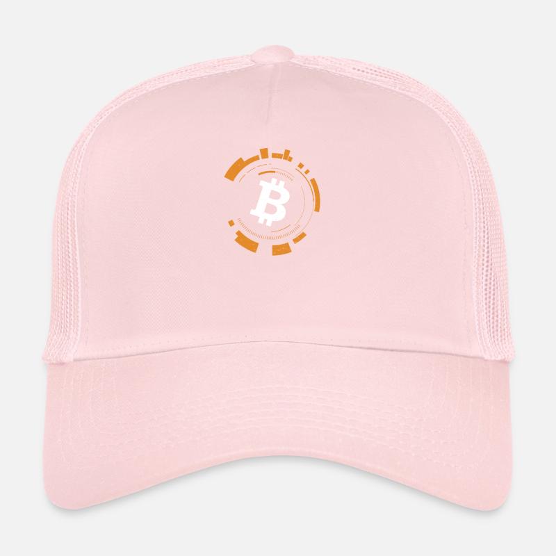 Bitcoin Tech Logo - Bitcoin Crypto Trader BTC Geschenk Trucker Cap