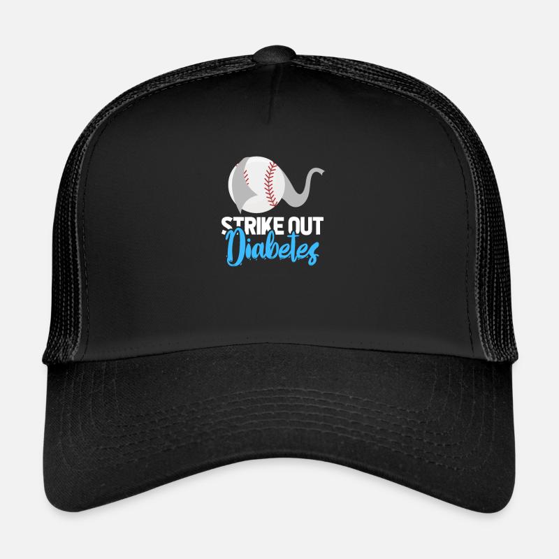 Diabetes baseball Trucker Cap